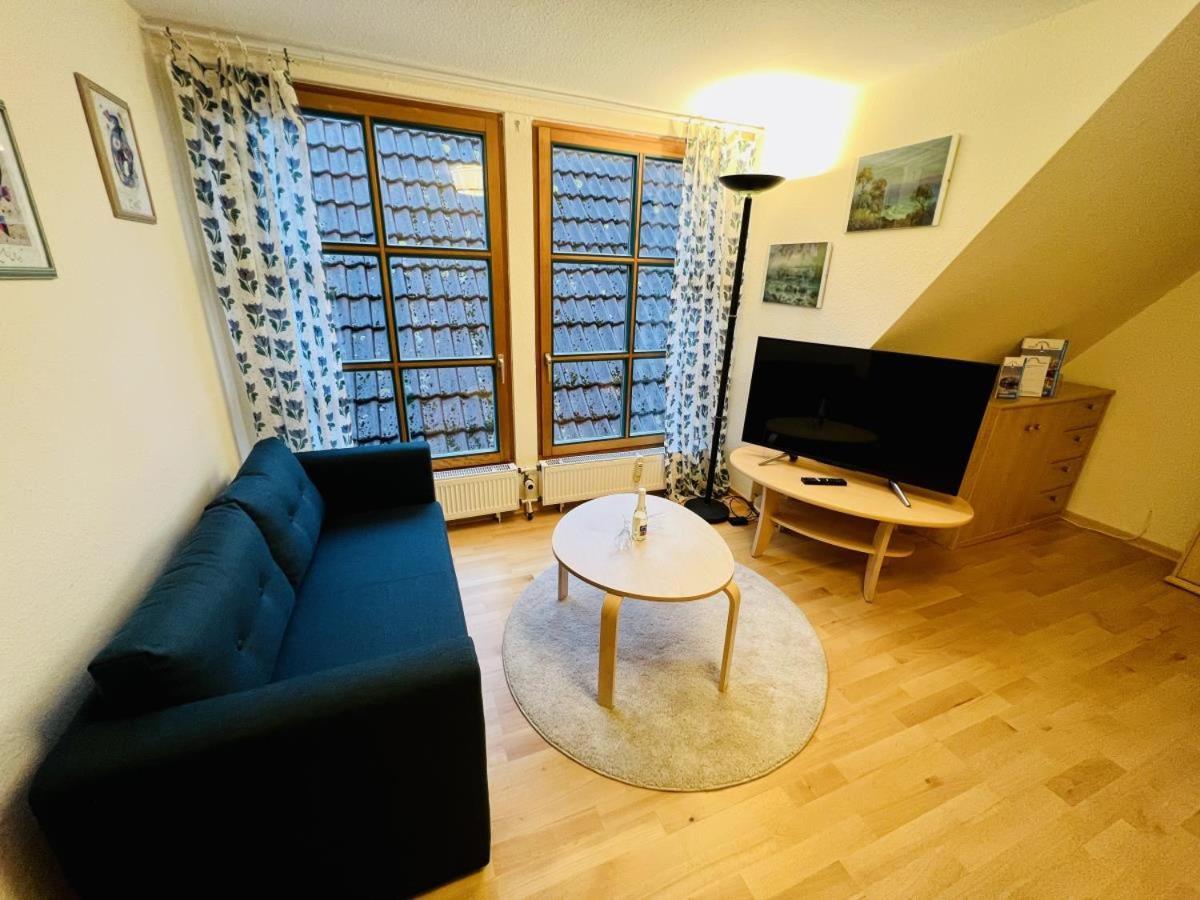 Blaue Tulpe, Balkon Mit Traumblick Leilighet Rostock Eksteriør bilde